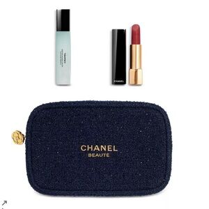 CHANEL THE LIP ROUTINE Beauty Gift Set. New!